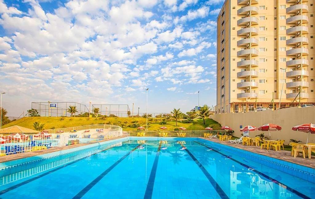 Condomínio Golden Dolphin Resort -quarto no DÉCIMO ANDAR- Caldas Novas Exterior foto